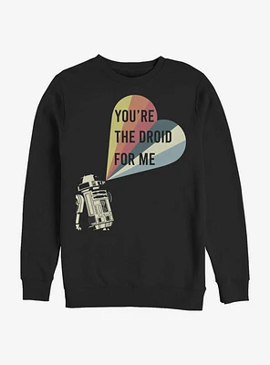 Star Wars R2-D2 Droid For Me Crew Sweatshirt