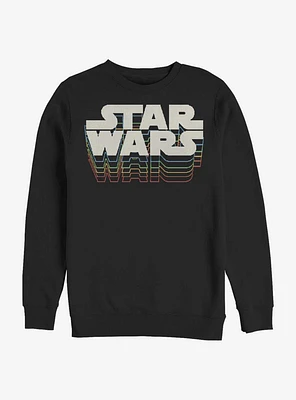 Star Wars Retro Gradient Logo Sweatshirt