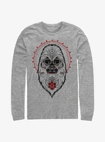Star Wars Day Of The Dead Chewbacca Long-Sleeve T-Shirt