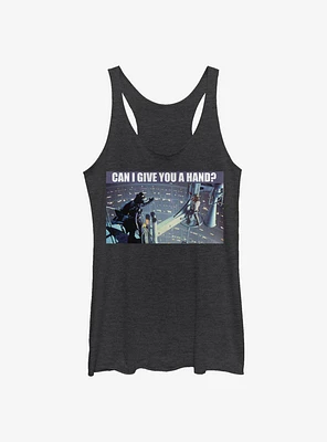 Star Wars Can I Give You A Hand Girls Tank