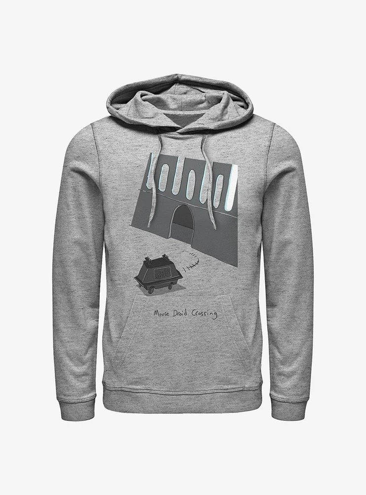 Star Wars Mouse Droid Crossing Hoodie