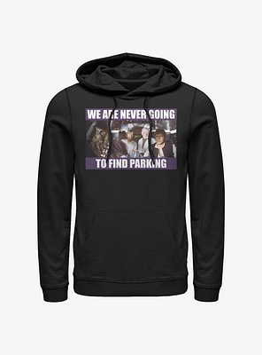 Star Wars Never Going To Find Parking Hoodie