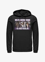 Star Wars Never Going To Find Parking Hoodie