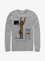 Star Wars Chewie Basketball Long-Sleeve T-Shirt