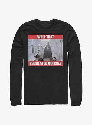 Star Wars Escalated Quickly Long-Sleeve T-Shirt