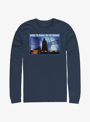 Star Wars How To Make An Entrance Long-Sleeve T-Shirt