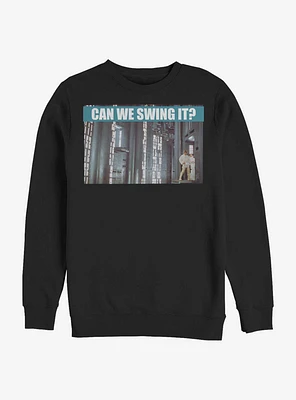 Star Wars Can We Swing It Crew Sweatshirt