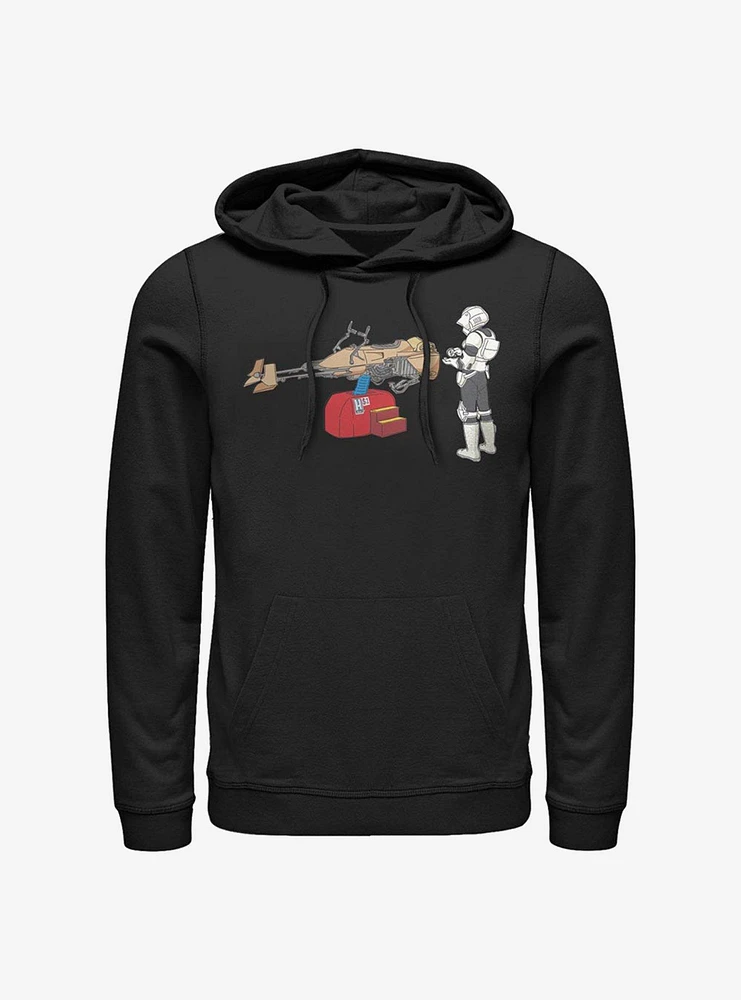 Star Wars Trooper Ride Hoodie