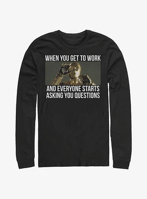 Star Wars Overwhelming Work Long-Sleeve T-Shirt