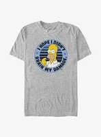 The Simpsons Homer Brain My Damage T-Shirt