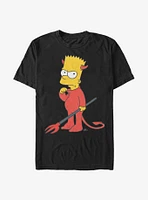 The Simpsons Devil Bart T-Shirt