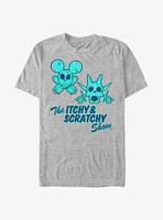 The Simpsons Itchy Scratchy Show Line T-Shirt