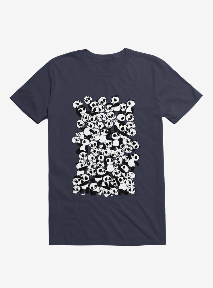 Dia De Los Muertos Panda Party T-Shirt