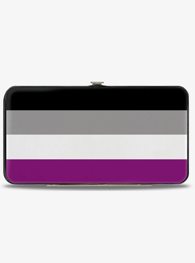 Asexual Flag Hinged Wallet