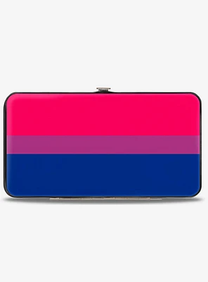 Bisexual Flag Hinged Wallet