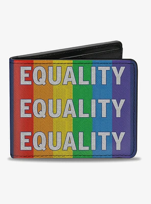 Equality Blocks Bifold Wallet