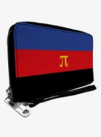 Polyamorous Flag Zip Around Wallet