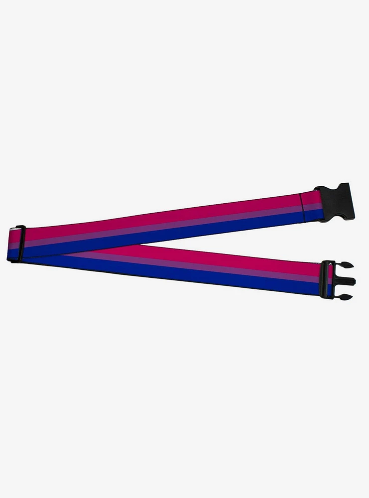 Bisexual Flag Luggage Strap