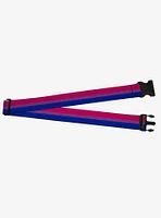 Bisexual Flag Luggage Strap