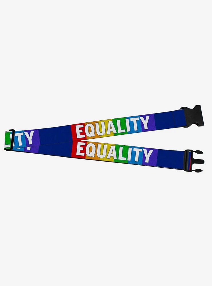 Equality Blocks Luggage Strap