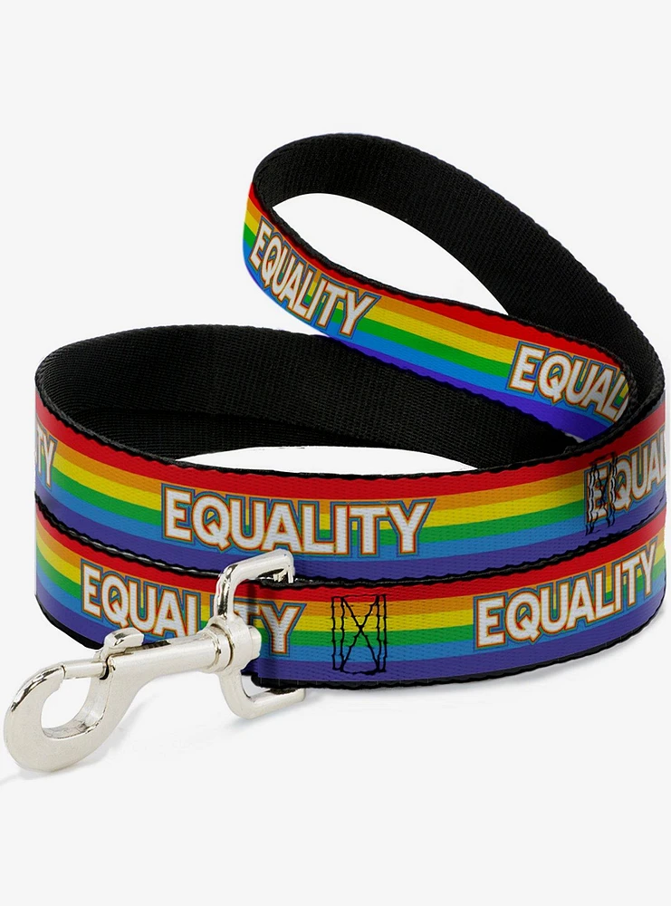 Equality Stripe Dog Leash