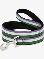 Genderqueer Flag Dog Leash