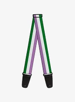 Genderqueer Flag Guitar Strap