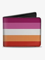 Lesbian Flag Bifold Wallet