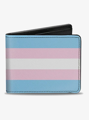 Transgender Flag Bifold Wallet
