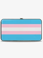 Transgender Flag Hinged Wallet