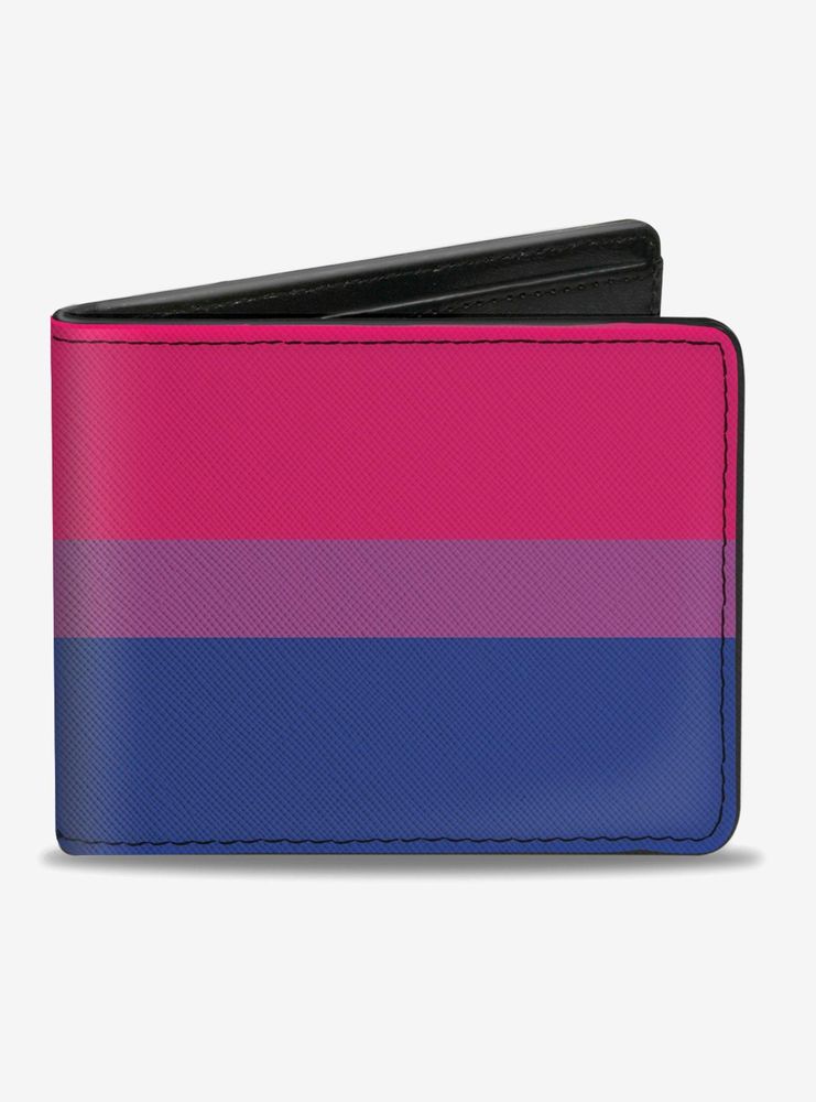 Bisexual Flag Bifold Wallet