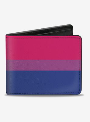 Bisexual Flag Bifold Wallet
