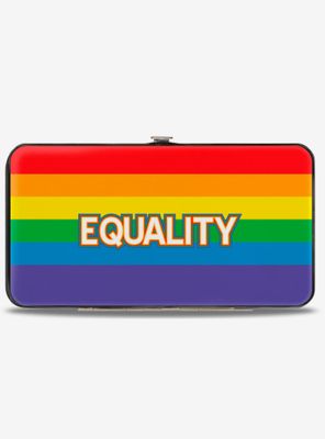 Equality Stripe Hinged Wallet