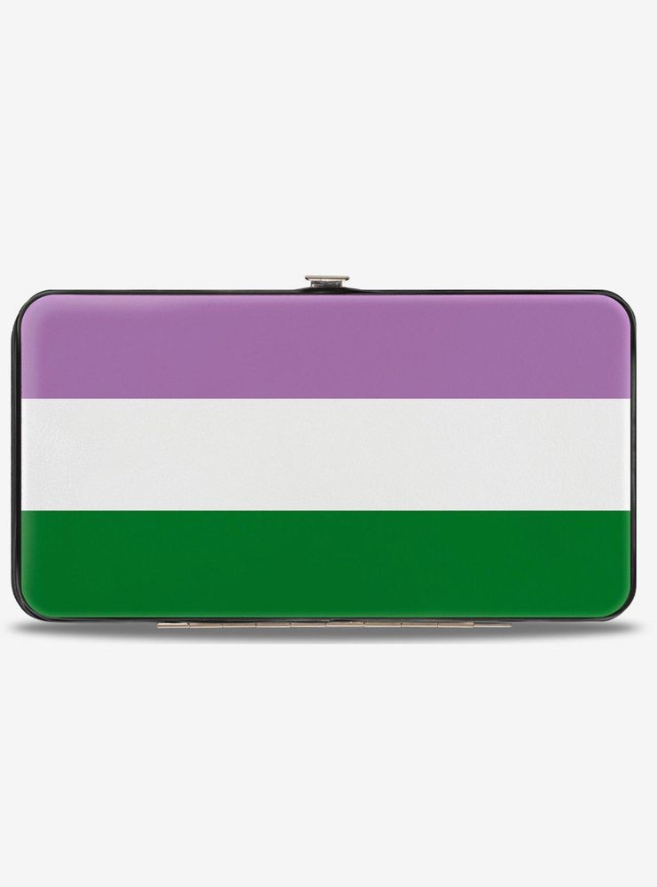Genderqueer Flag Hinged Wallet