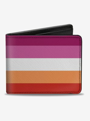 Lesbian Flag Bifold Wallet
