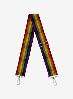Weathered Rainbow Pride Flag Bag Strap