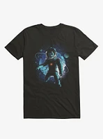 Forgotten Space Astronaut Black T-Shirt