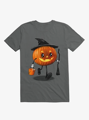 Jack O Treat Charcoal Grey T-Shirt