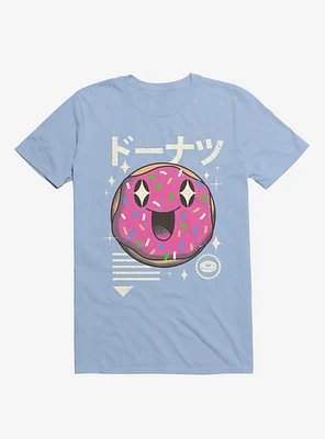 Kawaii Donut Light Blue T-Shirt
