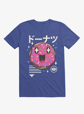 Kawaii Donut Royal Blue T-Shirt
