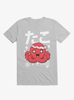 Kawaii Octopus Ice Grey T-Shirt