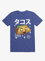 Kawaii Taco Royal Blue T-Shirt