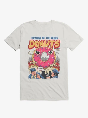 Revenge Of The Killer Donuts White T-Shirt