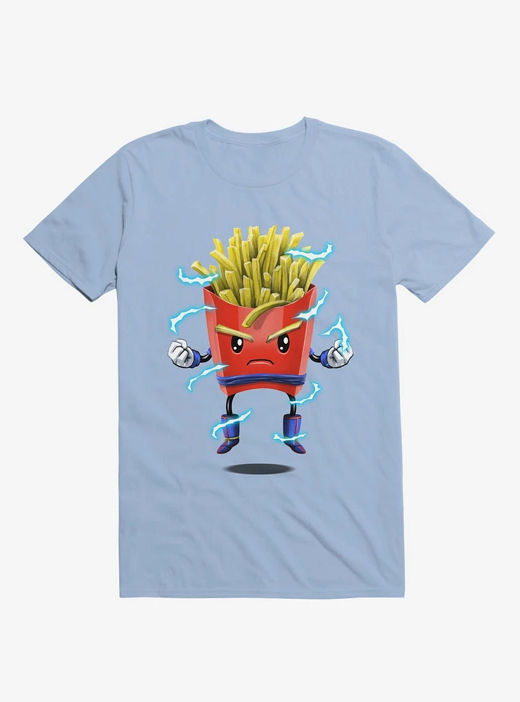 Saiyan Fries Light Blue T-Shirt