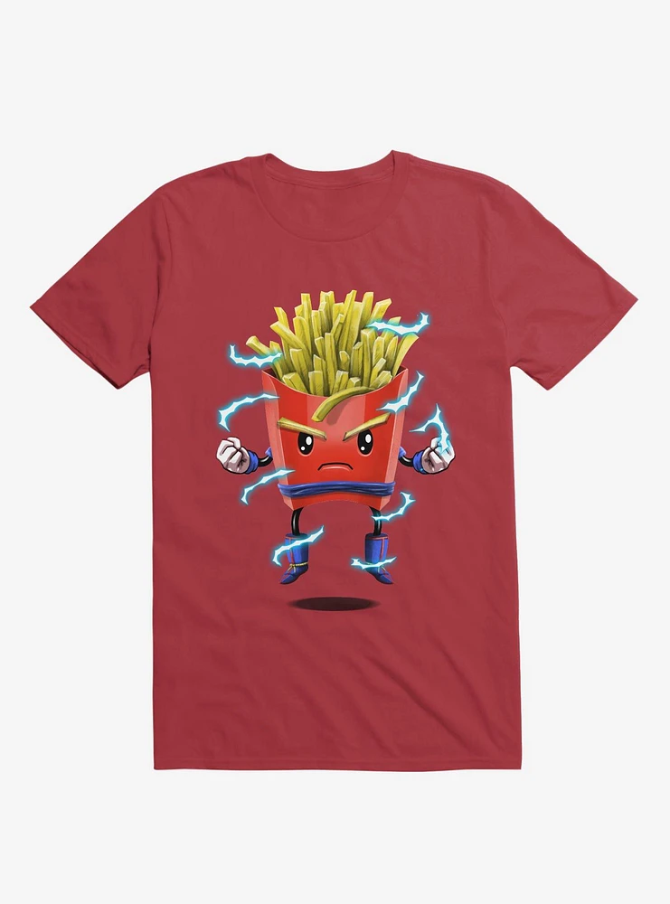 Saiyan Fries Red T-Shirt