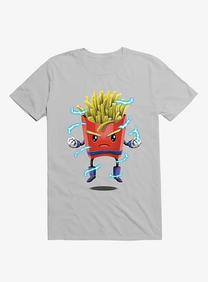 Saiyan Fries Ice Grey T-Shirt