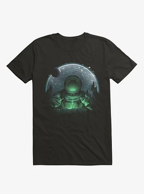 Sign Of Life Space Black T-Shirt