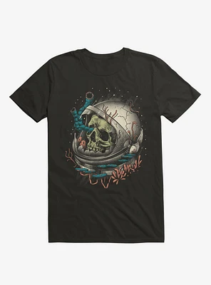 Space Decay Black T-Shirt