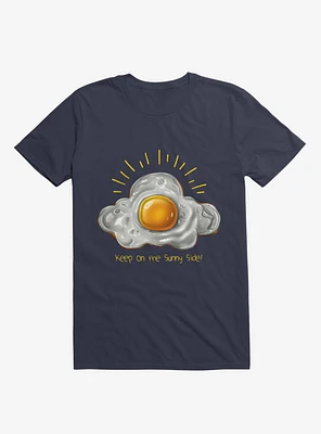 Sunny Side Egg Navy Blue T-Shirt
