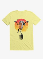 Sushi Style Corn Silk Yellow T-Shirt